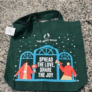 The Body Shop Festive Green Tote